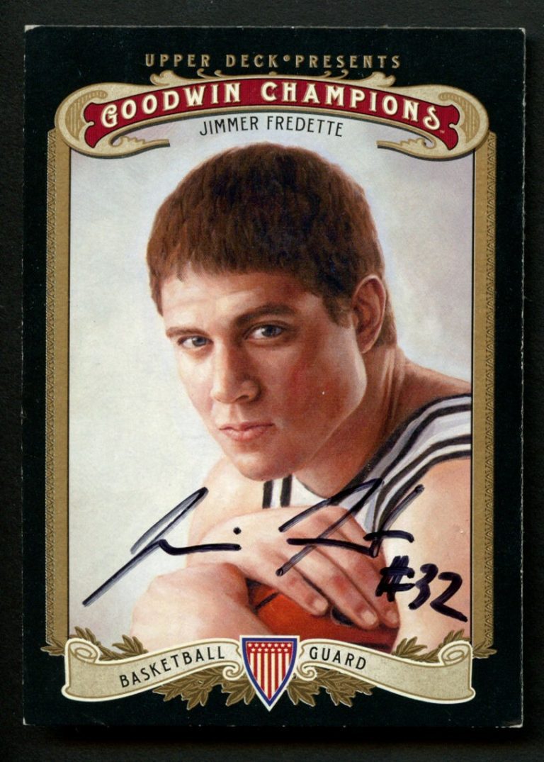 Jimmer Fredette #114 signed autograph auto 2012 UD Goodwin Champions Card