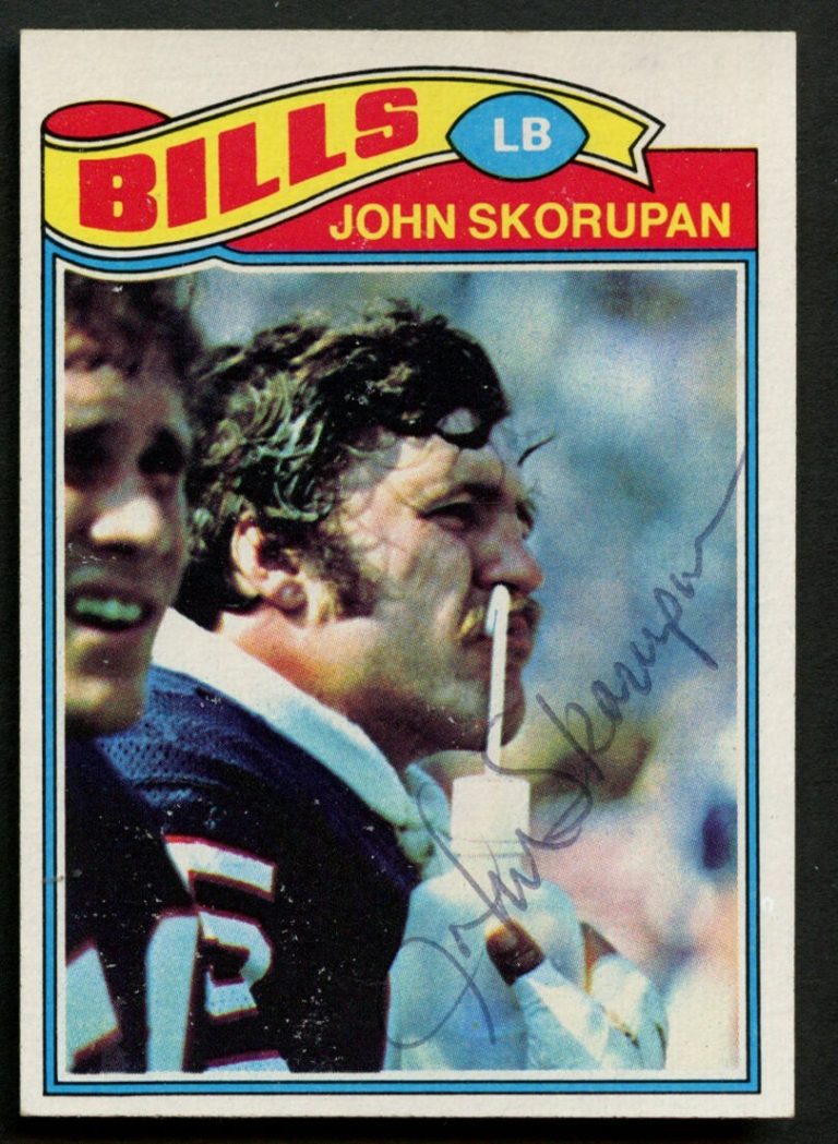 John Skorupan #122 signed autograph auto 1977 Topps Football Trading Card