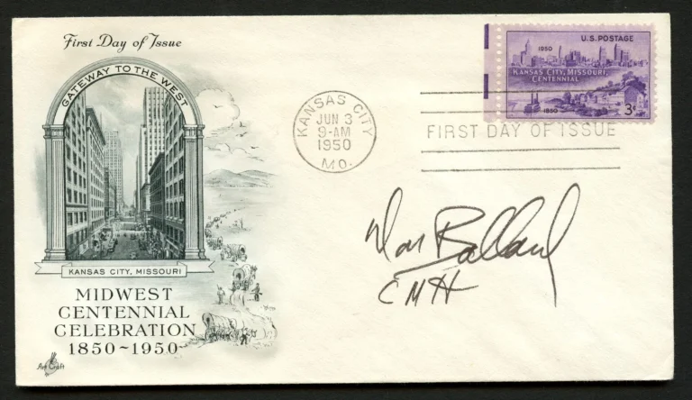 Donald Ballard signed autograph auto FDC Medal of Honor Recipient USN Vietnam