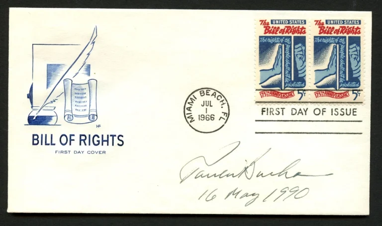 Paul Bucha signed autograph auto FDC Medal of Honor Recipient US Army Vietnam