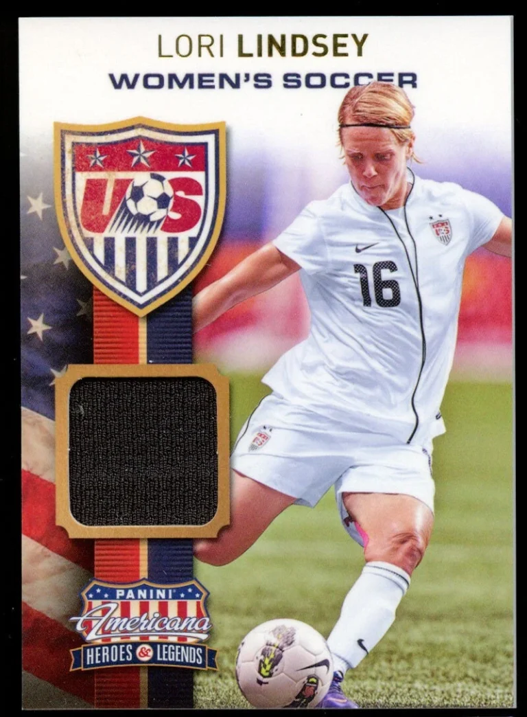 Lori Lindsey #15 Panini 2012 Americana Women's Soccer Jersey Card 101/199