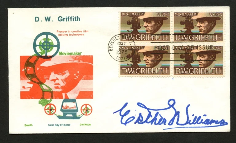 Esther Williams d2013 signed autograph auto FDC American Swimmer & Actress BAS