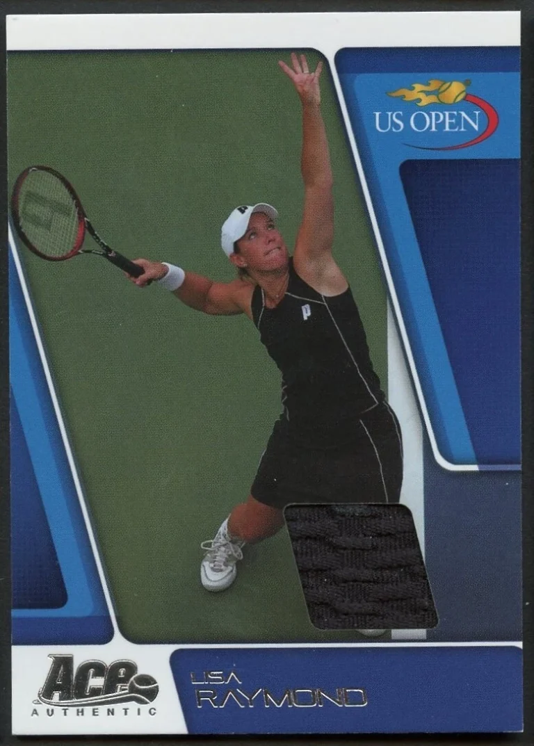 Lisa Raymond 2008 Ace Authentic US Open Memorabilia 48/69 #US8 Trading Card