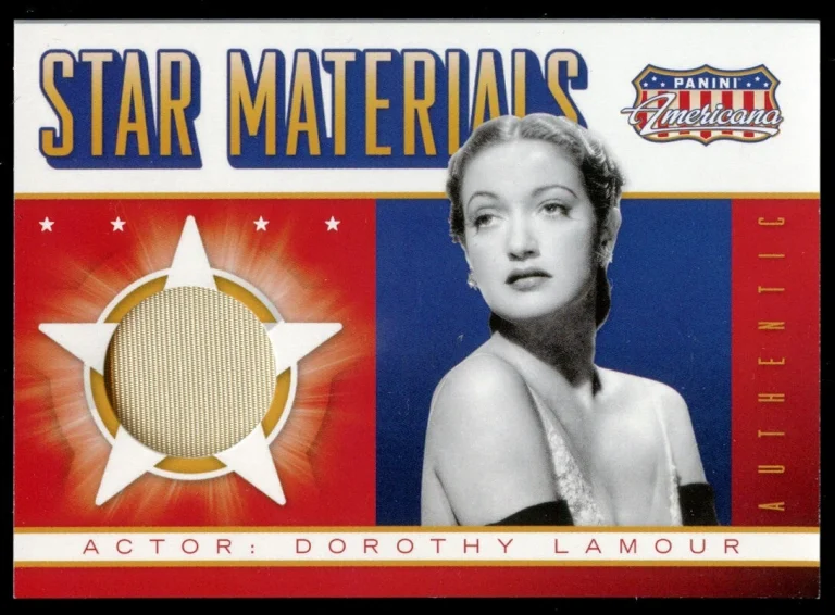 Americana Star Materials 2015 Panini Dorothy Lamour #SM-DL Trading Card