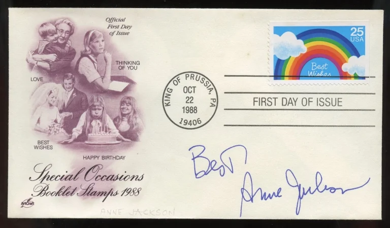 Anne Jackson d2016 signed autograph Actress Middle of the Night First Day Cover