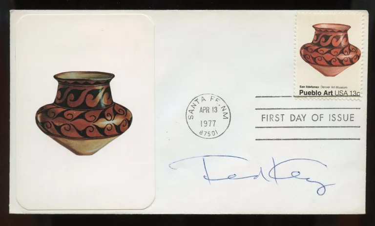 Ted Key d2008 signed autograph American Cartoonist & Writer Creator of Hazel FDC
