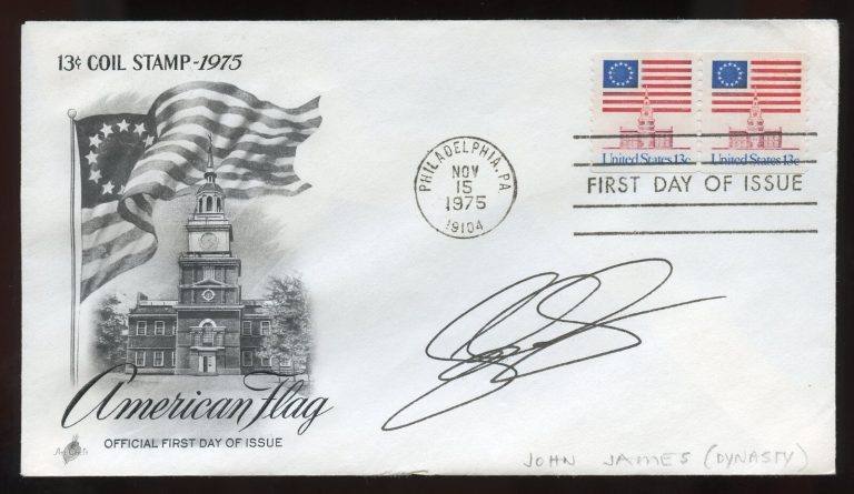 John James signed autograph auto American Businessman & Political Candidate FDC