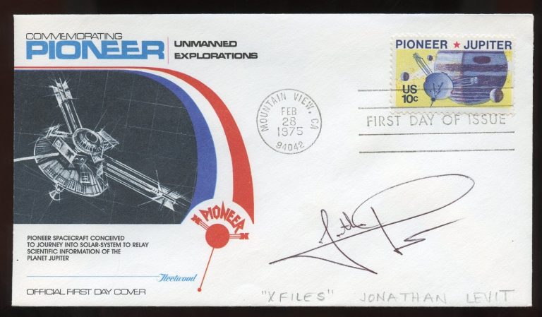 Jonathan Levit signed autograph auto American Magician TV Host Producer FDC