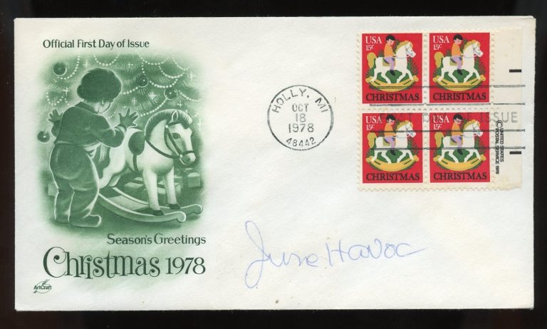 June Havoc d2010 signed autograph auto Actress Child Vaudeville Performer FDC