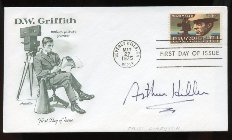 Arthur Hiller d2016 signed autograph auto TV & Film Director Love Story FDC