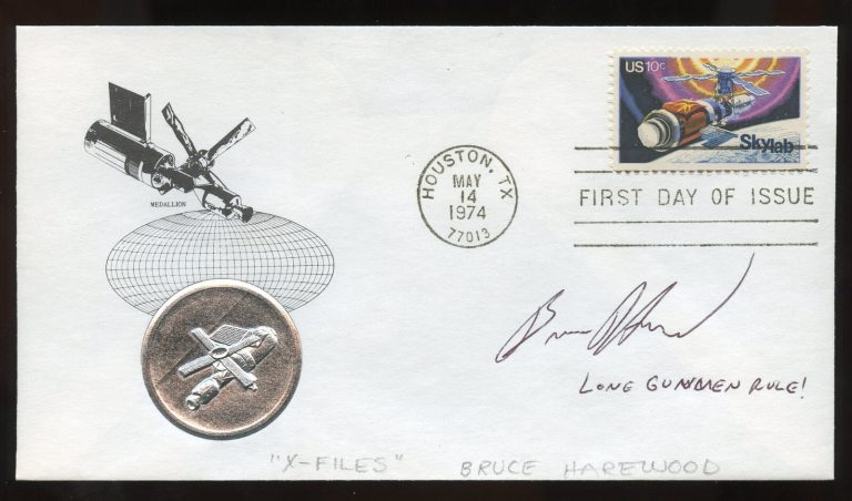 Bruce Harewood signed autograph auto Actor The Lone Gunmen series X-Files FDC