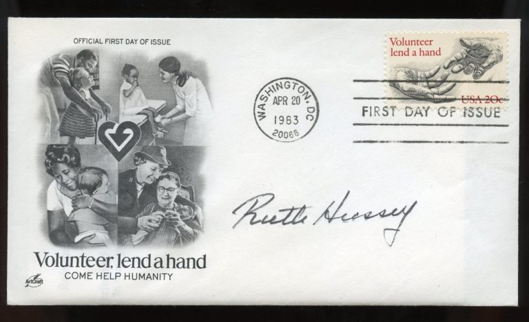 Ruth Hussey d2005 signed autograph auto Actress The Philadelphia Story FDC