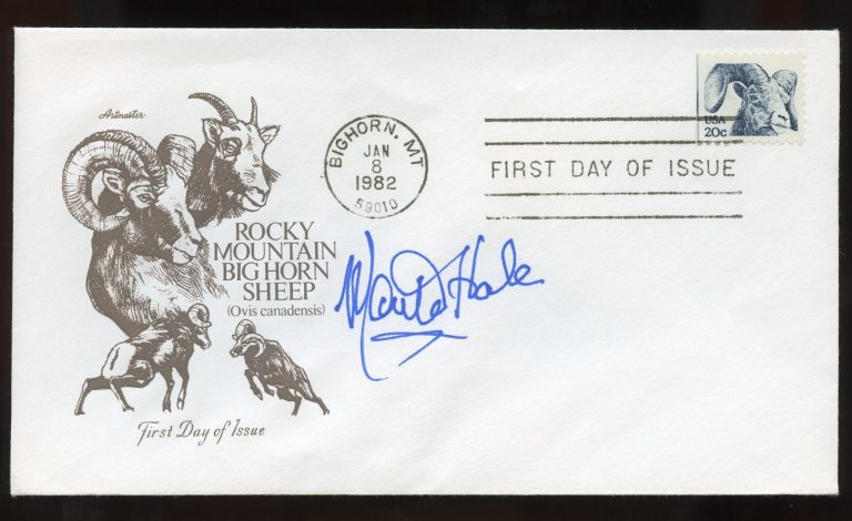 Monte Hale d2009 signed autograph auto Actor & Country Singer B-Western Film FDC