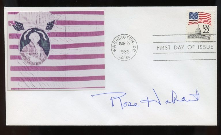 Rose Hobart d2000 signed autograph Actress Screen Actors Guild First Day Cover