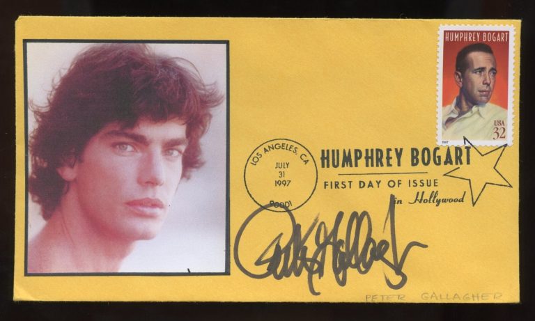 Peter Gallagher signed autograph auto Actor Sandy Cohen The O.C. First Day Cover