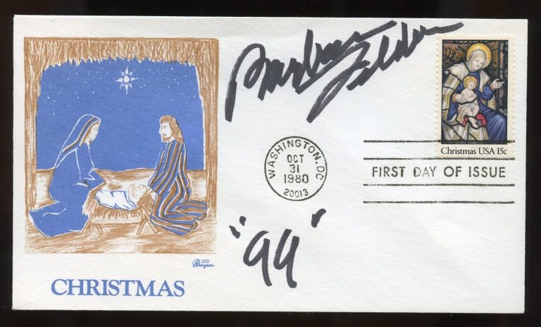 Barbara Feldon signed autograph auto Actress Agent 99 Get Smart First Day Cover