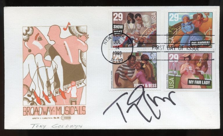 Tony Goldwyn signed autograph auto Actor Singer Producer Ghost First Day Cover