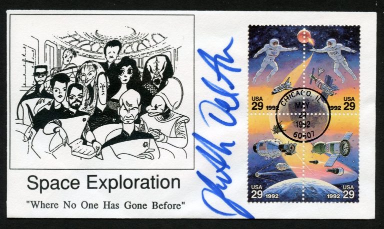 Jonathan Del Arco signed autograph Actor, Gay Rights & Political Activist FDC