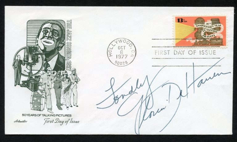 Gloria DeHaven d2016 signed autograph auto Actress Metro Goldwyn Mayer FDC