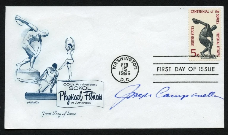 Joseph Campanella d2018 signed autograph Actor Guiding Light First Day Cover