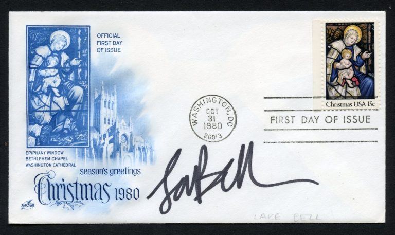 Lake Bell signed autograph auto Actress Home Again First Day Cover