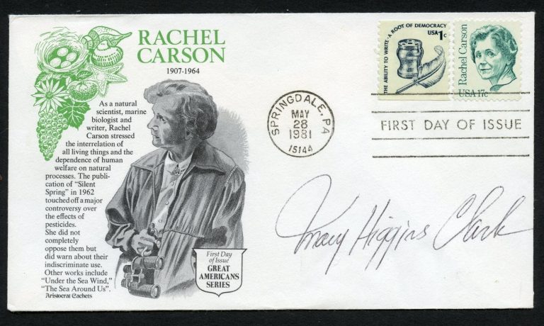 Mary Higgins Clark d2020 signed autograph Author Where Are the Children FDC