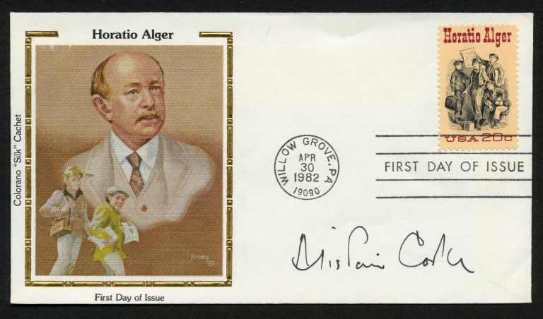 Alistaire Cooke d2004 signed autograph auto Author & Broadcaster First Day Cover
