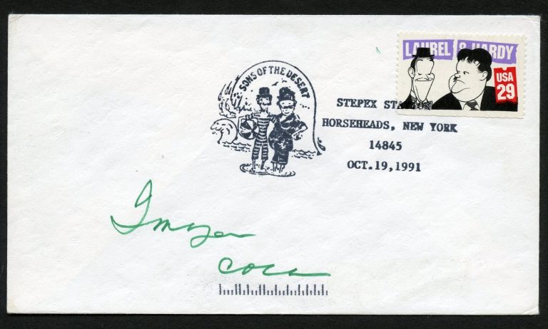 Imogene Coca d2001 signed autograph auto Comic Actress Your Show of Shows FDC