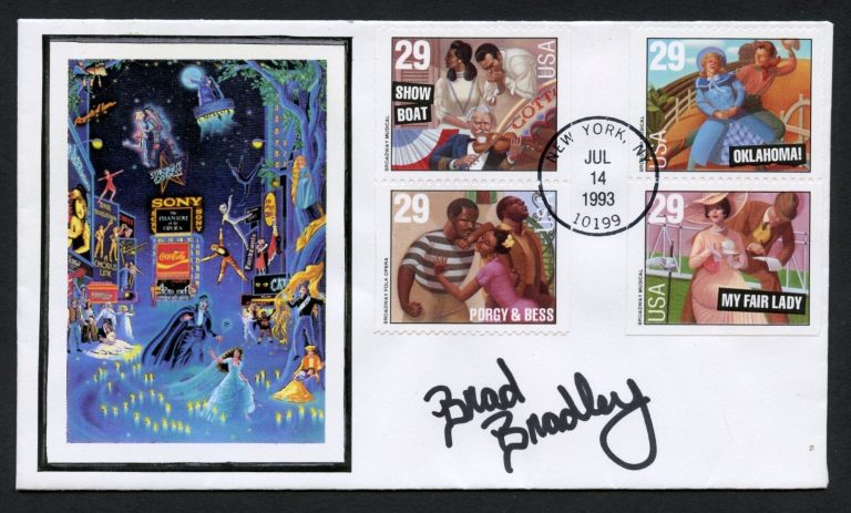 Brad Bradley signed autograph auto Actor Blindspot First Day Cover