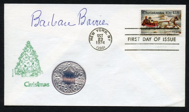Barbara Barrie signed autograph auto Actress Barney Miller Postal Cover FDC