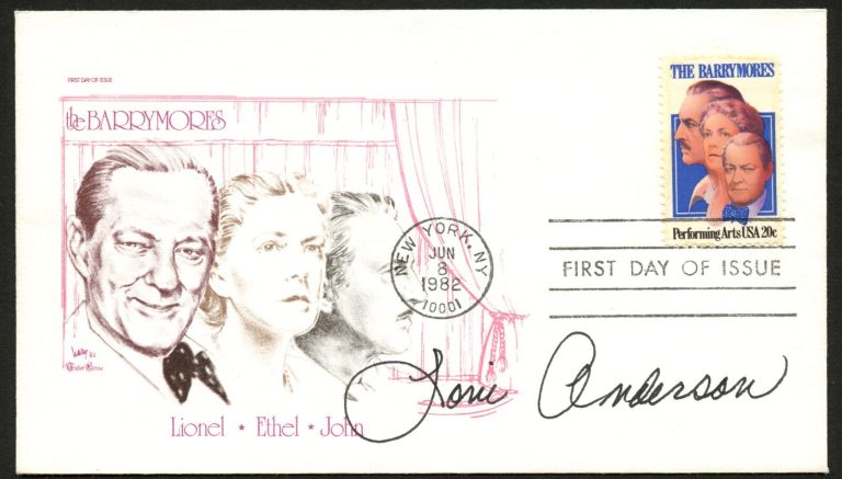 Loni Anderson signed autograph auto Actress as Jennifer on WKRP Postal Cover FDC
