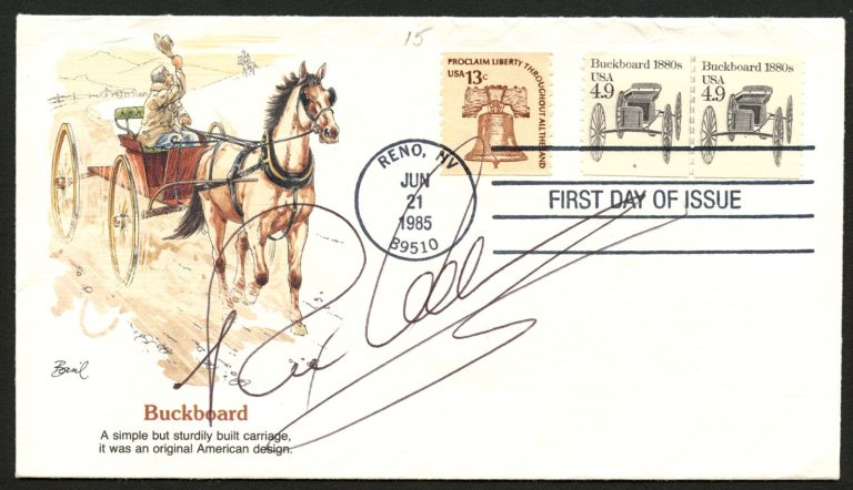 Rex Allen d1999 signed autograph auto The Arizona Cowboy Postal Cover FDC