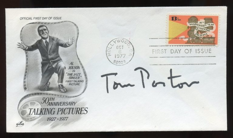 Tom Poston d2007 signed autograph auto American TV Actor in Film Newhart FDC