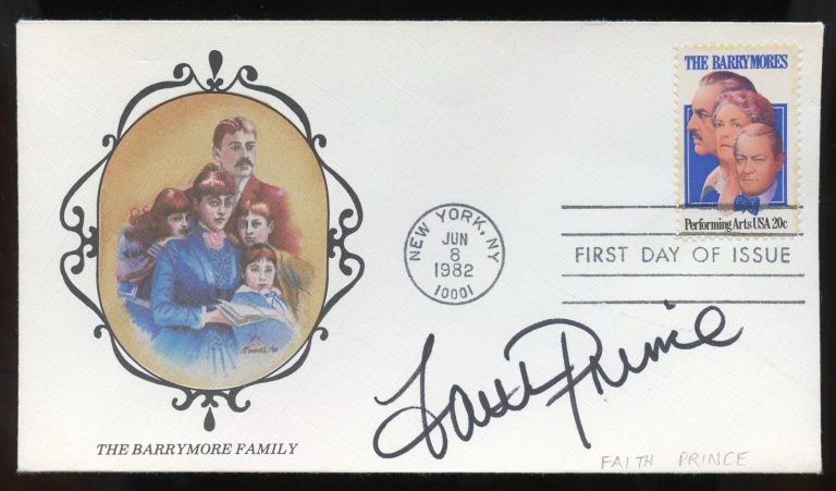 Faith Prince signed autograph American Actress and Singer in Guys and Dolls FDC