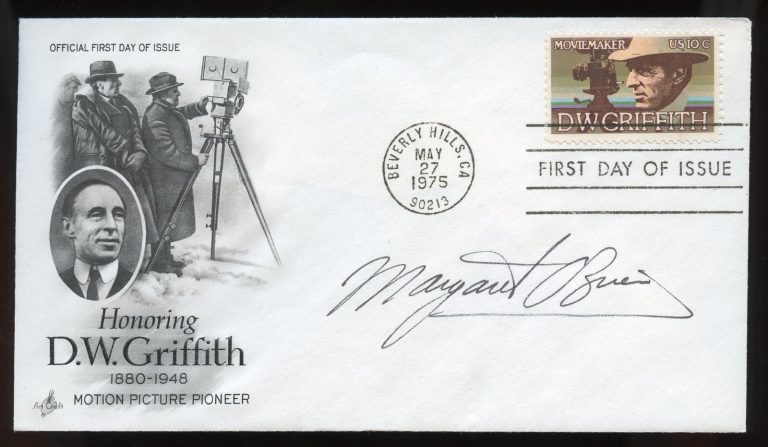 Margaret O'Brien signed autograph American Child Actress Metro Goldwyn Mayer FDC
