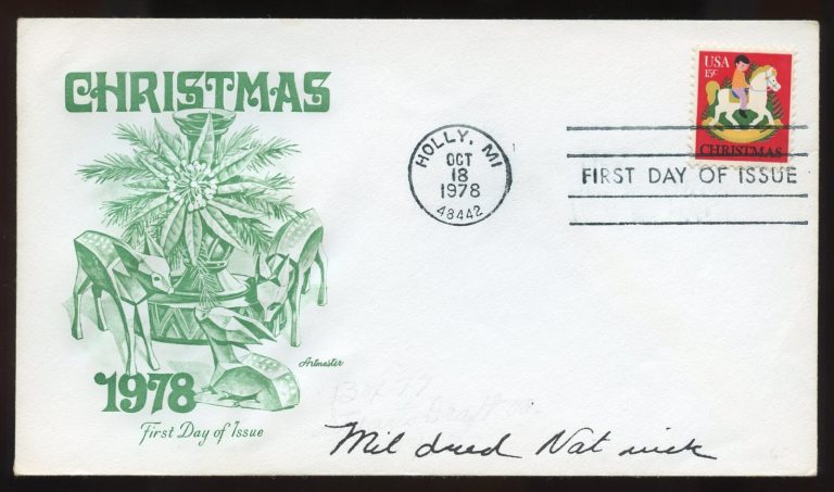 Mildred Natwick d1994 signed autograph Actress The Waltz of the Toreadors FDC