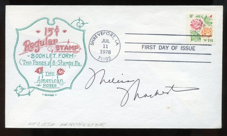 Melissa Manchester signed autograph auto American Singer Songwriter Actress FDC