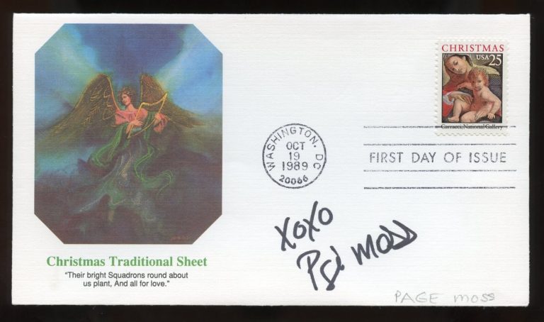 Paige Moss signed autograph auto American Stage TV Actress Can't Hardly Wait FDC