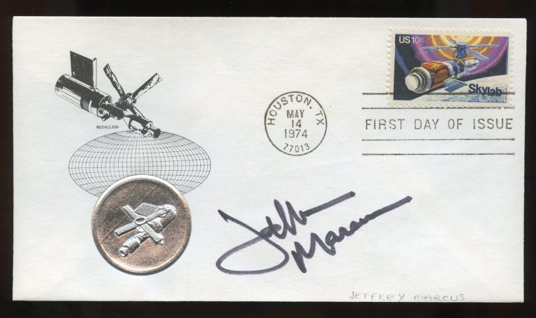 Jeffrey Marcus signed autograph American Actor as Albert Einstein on L.A.P.D FDC