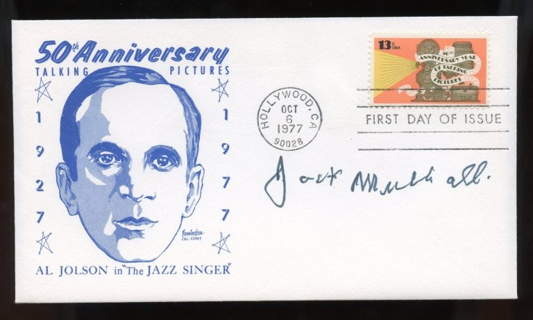 Jack Mulhall d1979 signed autograph auto American Silent Film Actor FDC