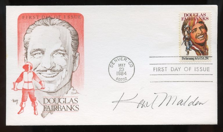 Karl Malden d2009 signed autograph American Actor A Streetcar Named Desire FDC