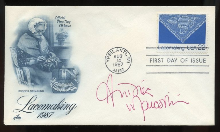 Andrea Marcovicci signed autograph auto American Actress Singer The Front FDC