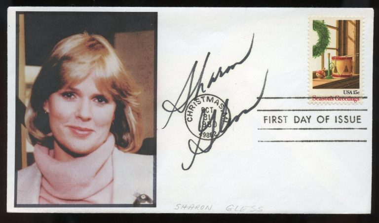 Sharon Gless signed autograph auto American Actress & Author First Day Cover BAS