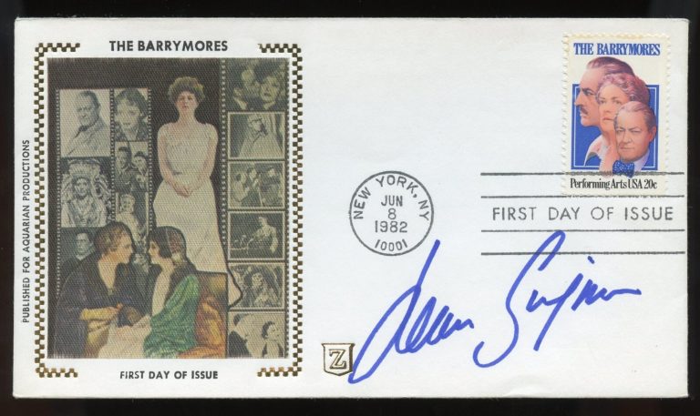 Jean Simmons d2010 signed autograph auto British Actress and Singer FDC
