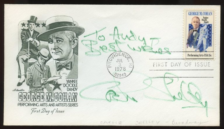 Carole Shelley d2018 signed autograph English Actress in The Elephant Man FDC