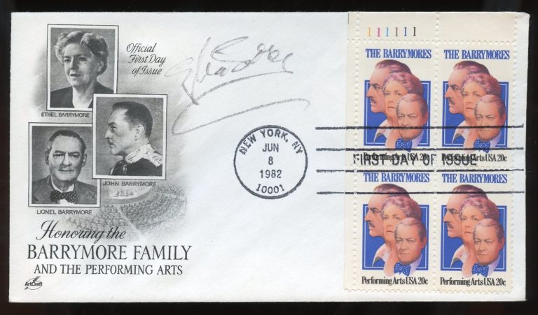 Sylvia Sidney d1999 signed autograph Actress in Summer Wishes, Winter Dreams FDC