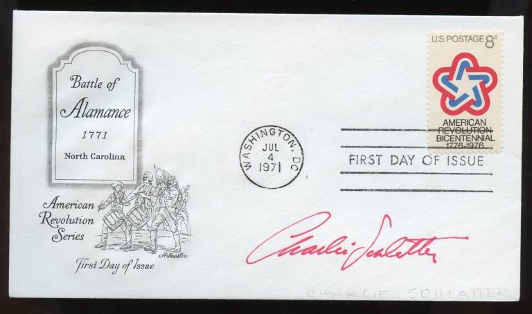 Charlie Schlatter signed autograph Actor Dr. Jesse Travis Diagnosis Murder FDC