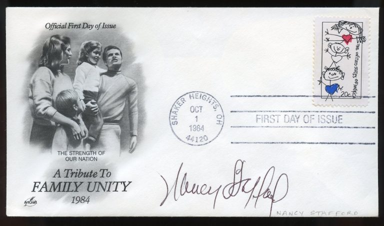 Nancy Stafford signed autograph American Actress as Law Partner in Matlock FDC