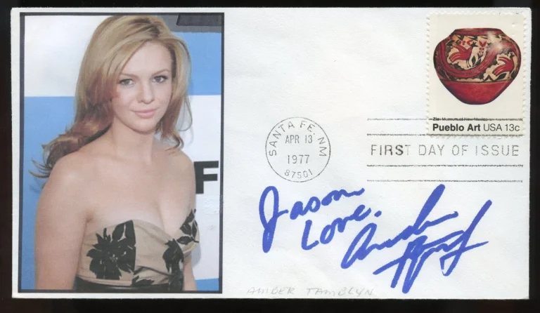 Amber Tamblyn signed autograph American Actress & Author in General Hospital FDC
