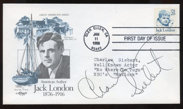 Charles Siebert d2022 signed autograph Actor as Dr. Stanley in Trapper John FDC